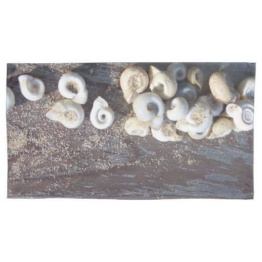 航海の貝 枕カバー (正面左)