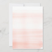 航海の赤面と海軍の水の色結婚の 招待状 (裏面)