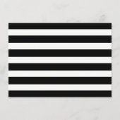 航海の金ゴールドいかり、ブラック&金ゴールド結婚の詳細 エンクロージャーカード (裏面)