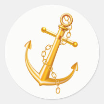 航海の金ゴールド結婚いかりの夏ビーチ