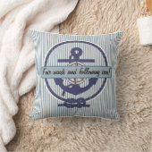 「航海の風と後を追海」 クッション (ブランケット)