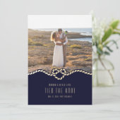 航海の駆け落ち発表 招待状 (スタンド正面)