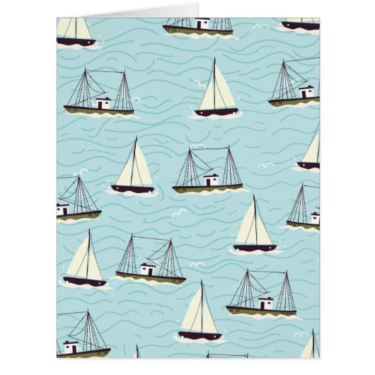 航海の魚釣り (正面)