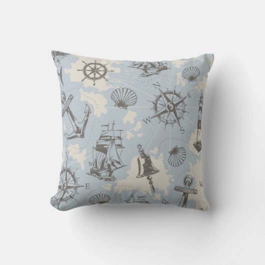 航海の クッション (正面)