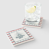 航海の ストーンコースター (横)