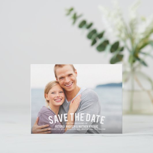 航海の |セーブ・ザ・デート案内 案内ポストカード (スタンド正面)