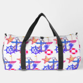 航海の ダッフルバッグ (裏面)