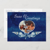 航海の-テーマシーズ&グリーティングホリデーハガキ ポストカード (正面/裏面)