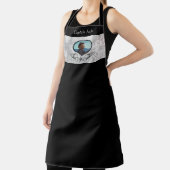 航海の-テーマブラックグレーフォトシェル水色 エプロン (インサイチュ)