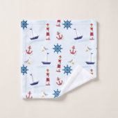 航海の バスタオルセット (ウォッシュタオル)