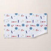 航海の バスタオルセット (ハンドタオル)