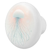 航海の/ビーチ/沿岸クラゲ セラミックノブ (右)