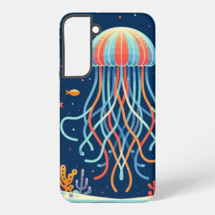 航海の/ビーチ/沿岸クラゲ SAMSUNG GALAXY S22+ケース
