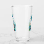 航海の/ビーチ/沿岸海馬アート タンブラーグラス (左)