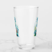 航海の/ビーチ/沿岸海馬アート タンブラーグラス (右)