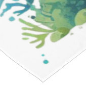 航海の/ビーチ/沿岸海馬アート テーブルクロス (アングル)