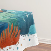 航海の/ビーチ/沿岸海馬アート テーブルクロス (インサイチュ)