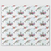 航海の ラッピングペーパー (フラット)