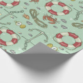 航海の ラッピングペーパー (角)