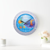 航海の ラージ壁時計 (ホーム)