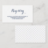 航海の | レジストリカード エンクロージャーカード (正面/裏面)