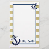 航海の 便箋 (正面)