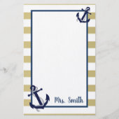 航海の 便箋 (正面)