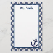 航海の 便箋 (正面)