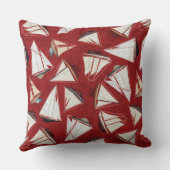 「航海の/出荷」装飾用クッション クッション (裏面)