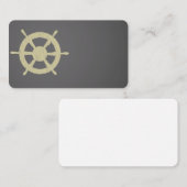 航海の，水，車輪，ボート，名刺 名刺 (正面/裏面)