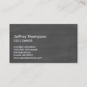 航海の | 海兵隊員 | 出荷 名刺 (裏面)