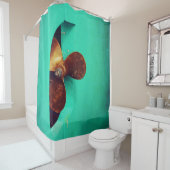 航海の-船のプロペラのシャワー・カーテン シャワーカーテン (インサイチュ)