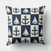 「航海の」装飾用クッション クッション (裏面)