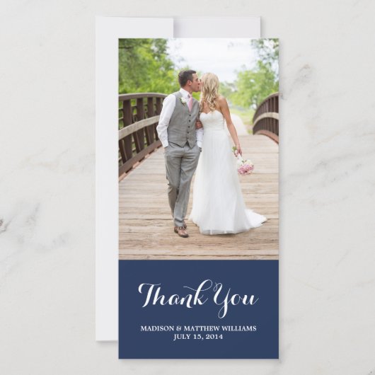 航海の | Thank You Photo Card サンキューカード (正面)