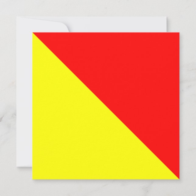 航海のFlag Signal Oscar Letter O (正面)