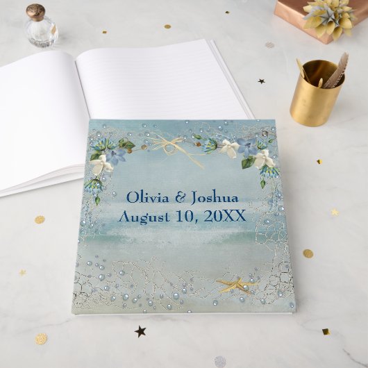 航海のNetの結婚花 ゲストブック (正面見開き)