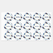 航海のOars名パーソナライズされた防水ラベル ラベル (シート)