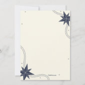 航海のSave the Dateお知らせ 招待状 (裏面)