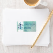 「航海のSEAson's Greetings」水彩 ラベル (インサイチュ)