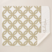 航海のTAUPE ROPE & FAMILY シェルパブランケット (正面(横))