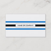 航海は縞で飾ります 名刺 (裏面)