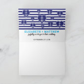 航海をテーマにしたウェディング招待状 招待状 (内部)