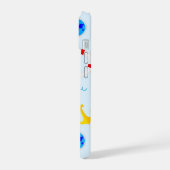 航海をテーマにした携帯ケース iPhone 15ケース (左側面)