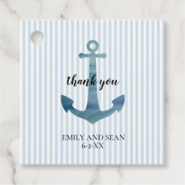 航海アンカー感謝タグ フェイバータグ