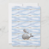 航海クジラベイビーシャワー招待状 招待状 (裏面)