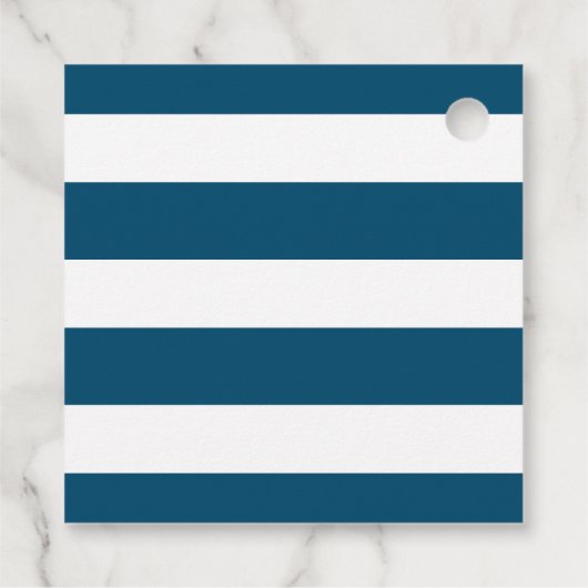 航海ネイビーブライダルシャワーフェイバータグ フェイバータグ (裏面)