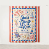 航海バチェラーette She's Tying the Knot タペストリー (正面)