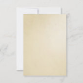 航海ビーチ ヴィンテージ ウェディング テーブル ナンバー カード (裏面)