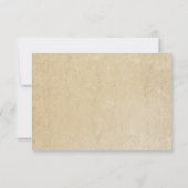 航海ビーチ ヴィンテージ ウェディング テーブル ナンバー カード (裏面)