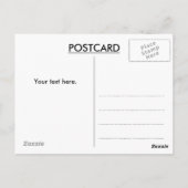 航海ベイビーシャワーのお礼ポストカード ポストカード (裏面)